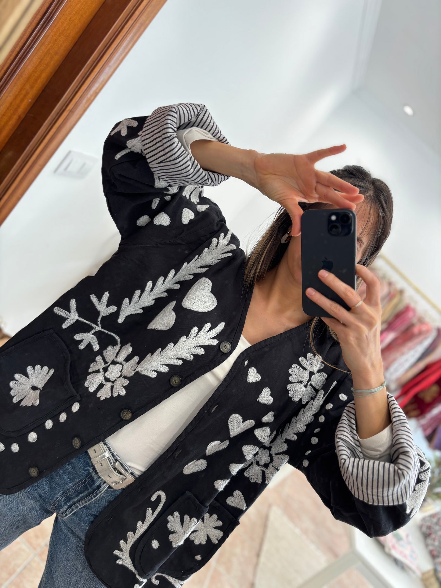 Chaqueta bordada