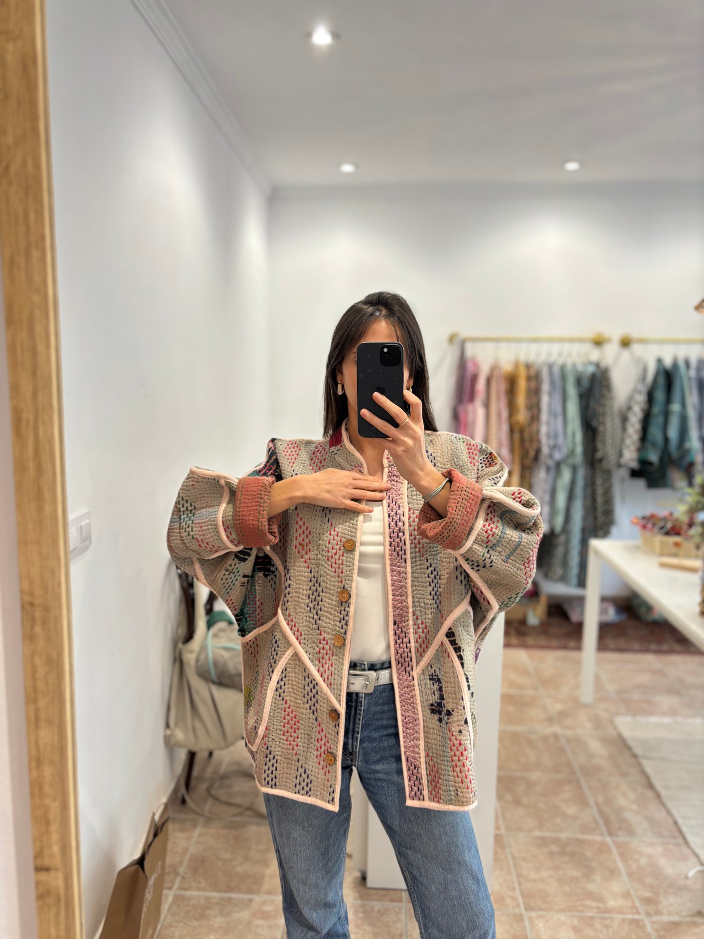 Chaqueta kantha