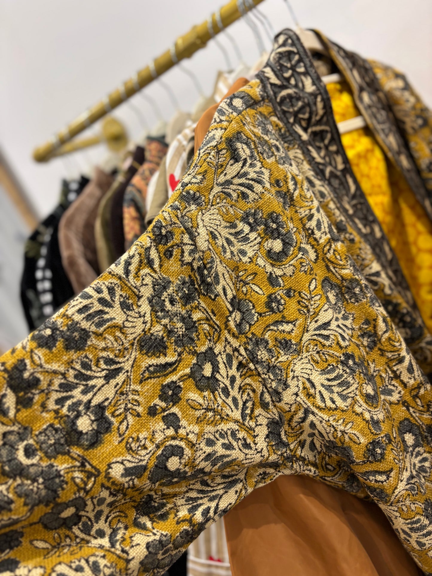 Chaqueta única larga