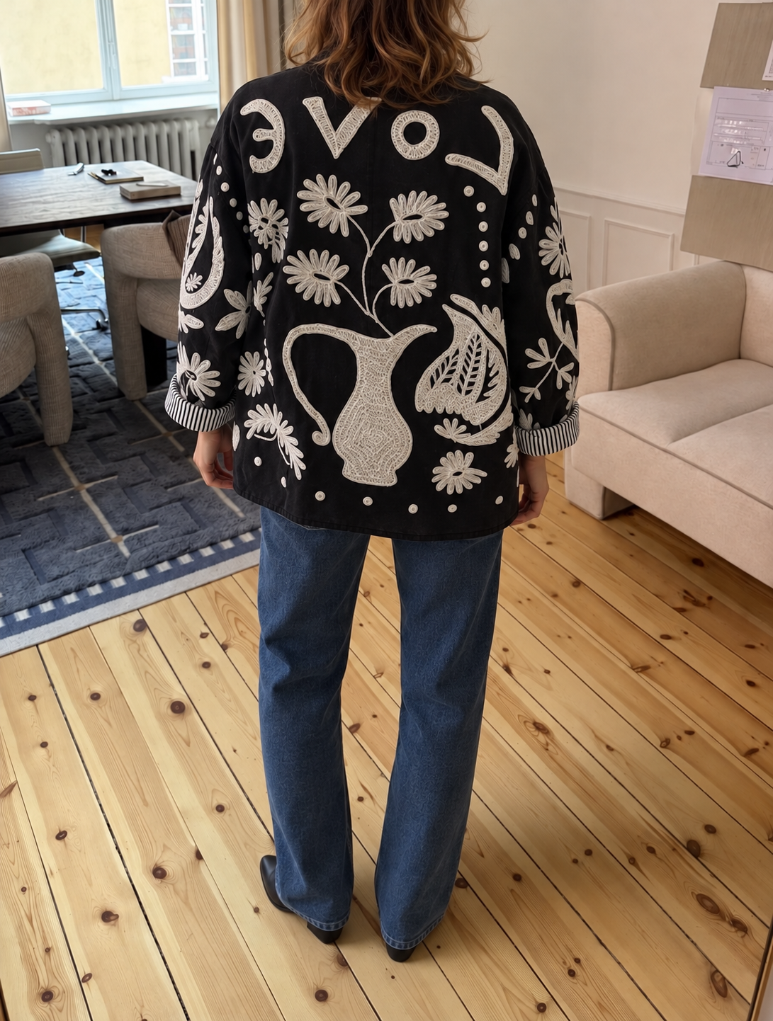 Chaqueta MAIA bordada