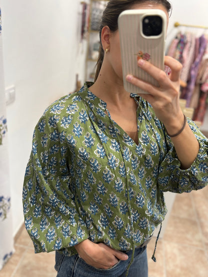 blusa Boho