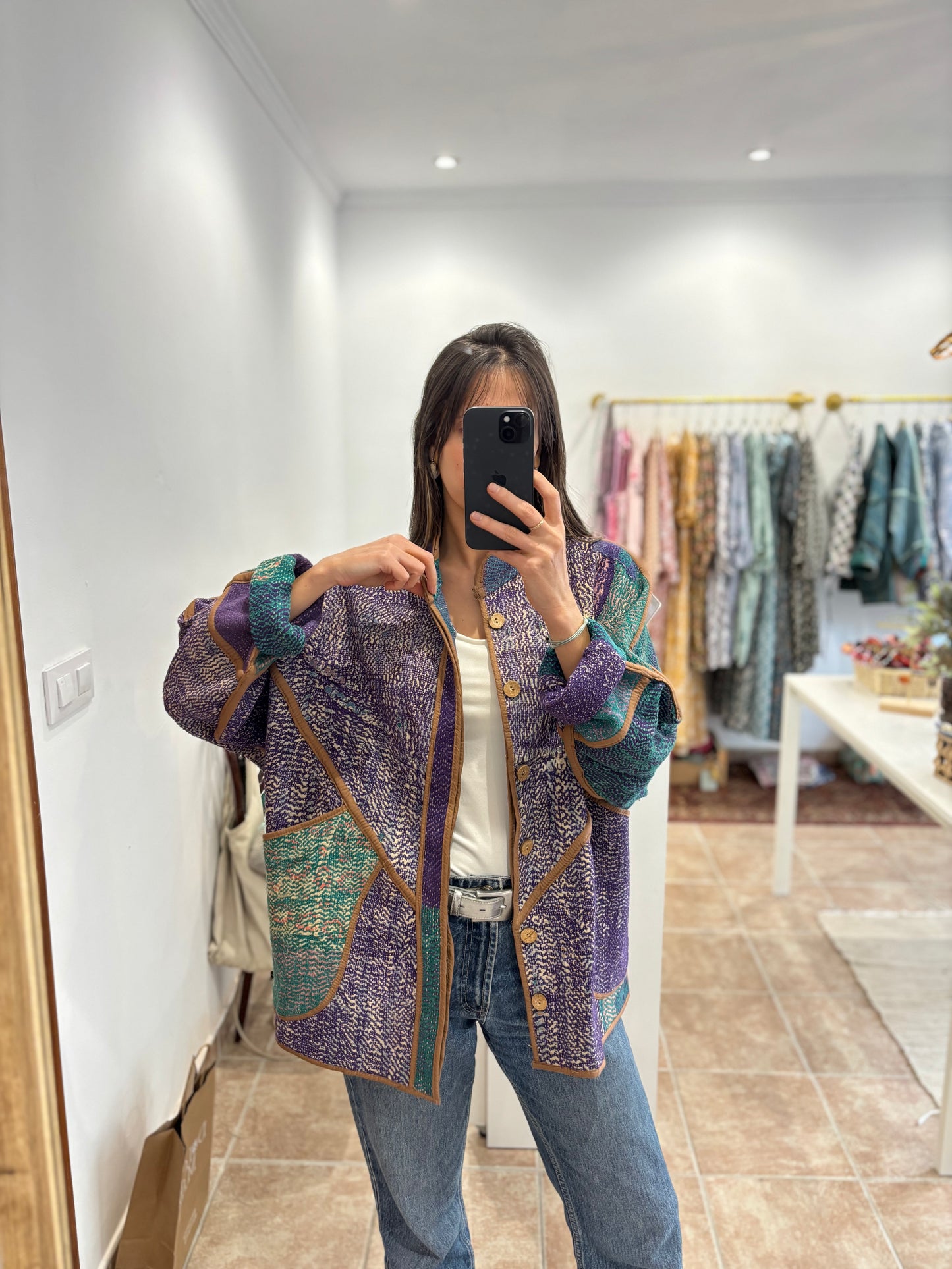 Chaqueta kantha