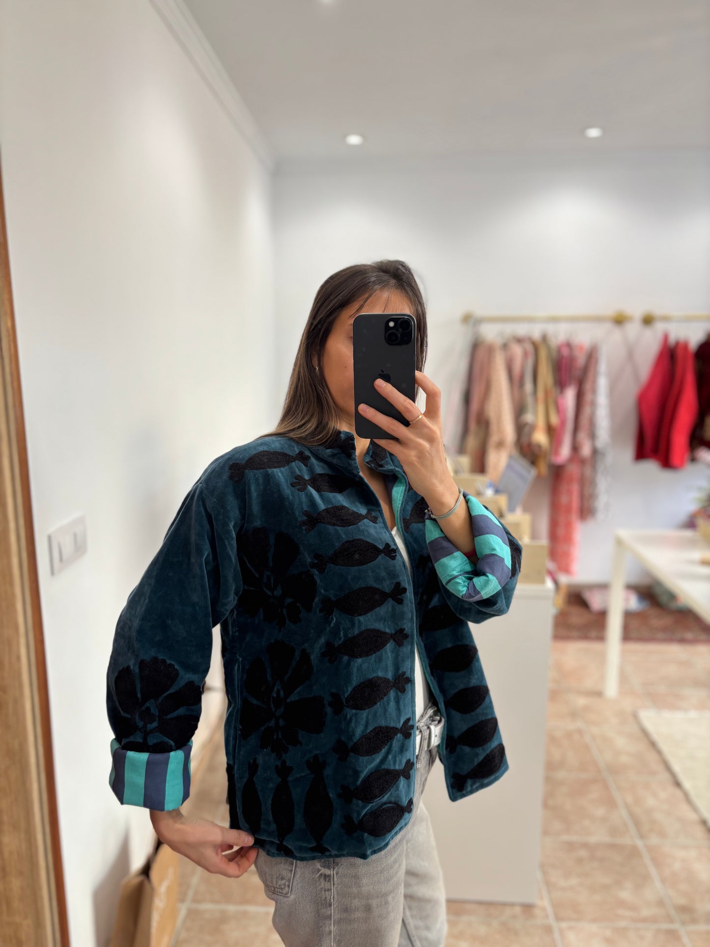 Chaqueta bordada