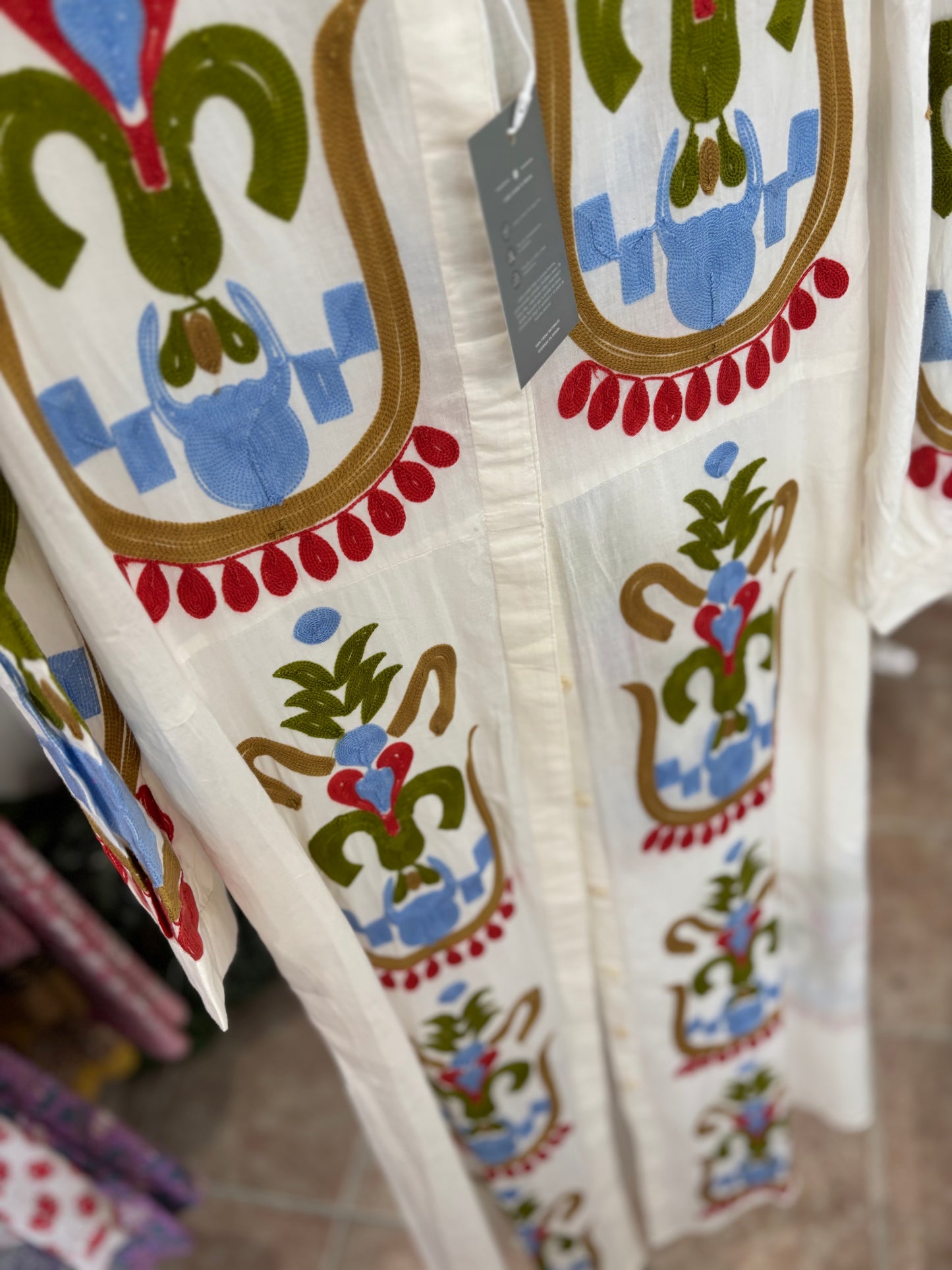 Vestido bordado