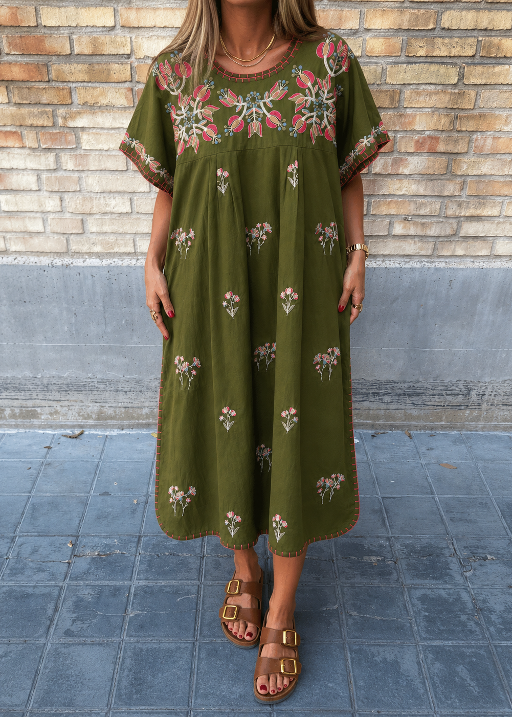 Vestido MARGOT BORDADO