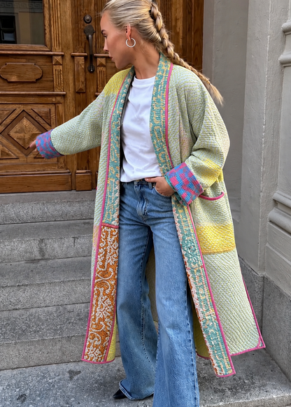 Chaqueta única larga