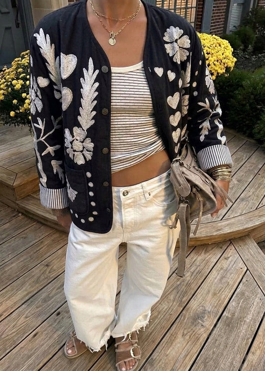 Chaqueta bordada