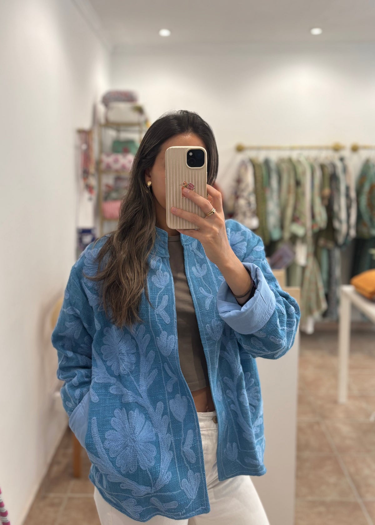 Chaqueta tnt bordada