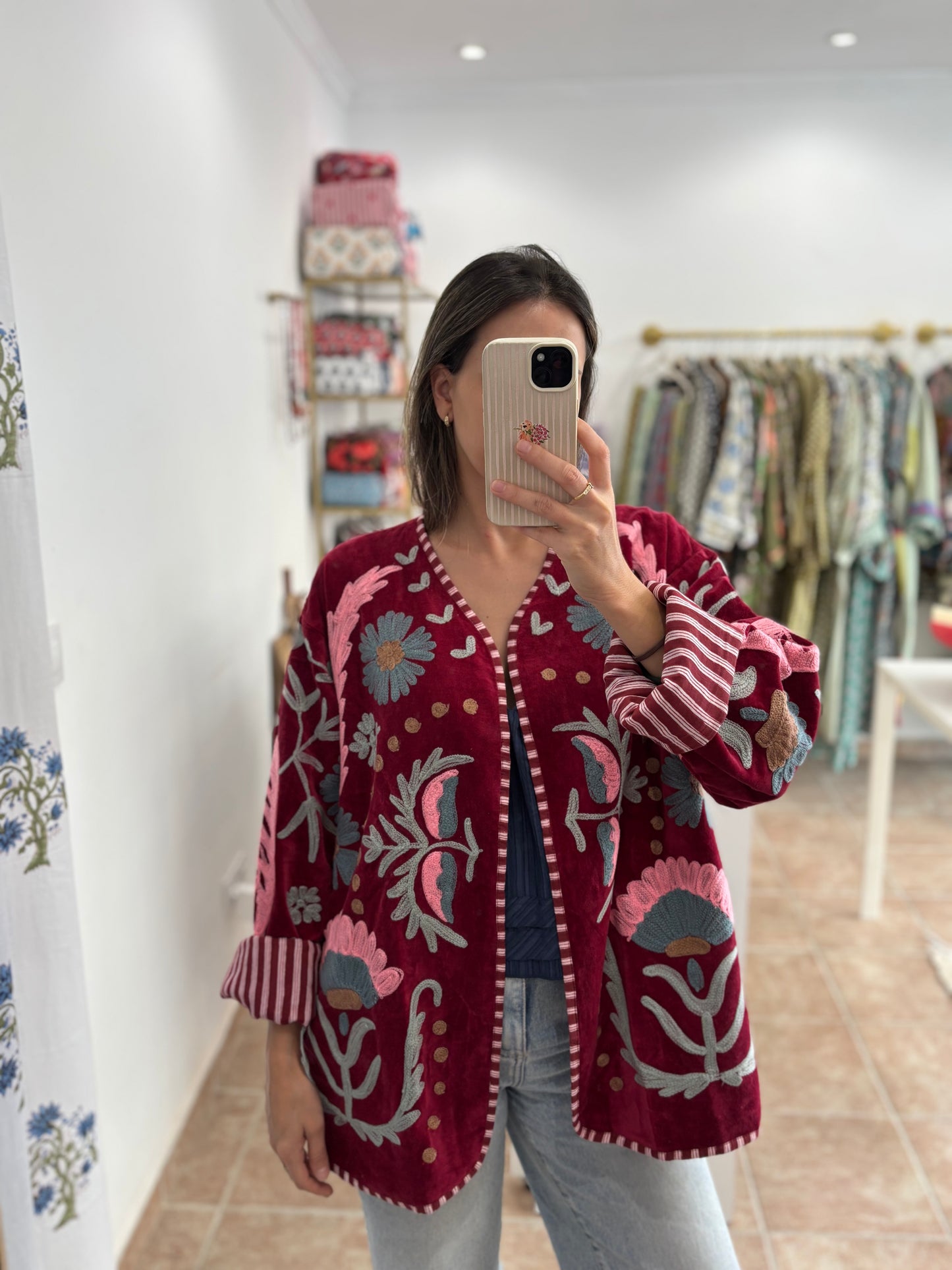 Chaqueta MAIA bordada