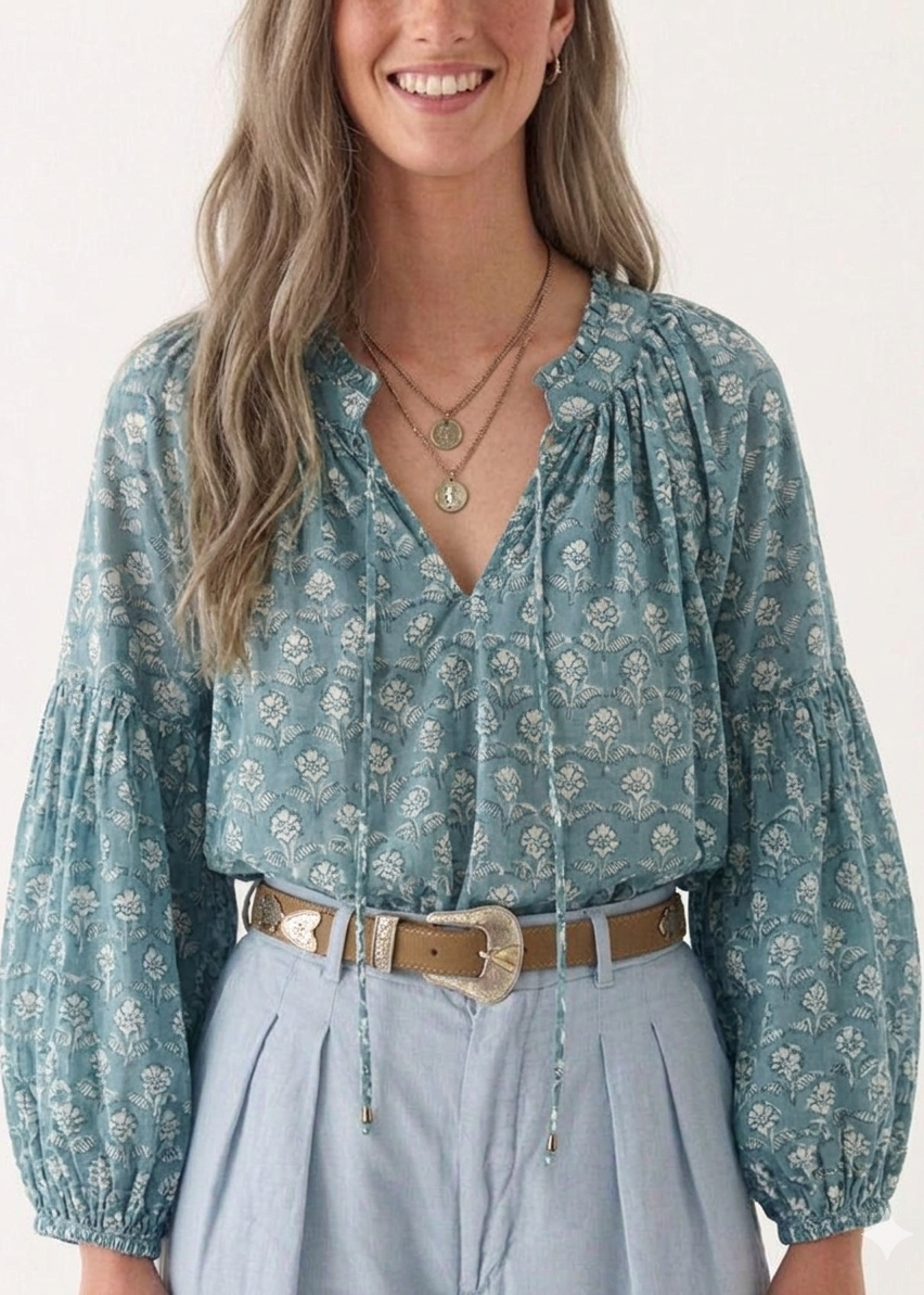 blusa Boho