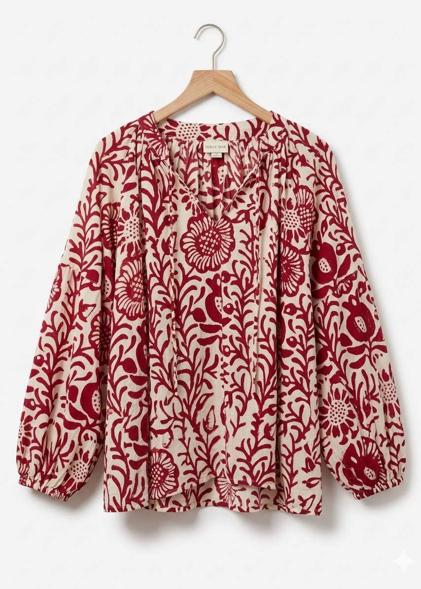 blusa Boho