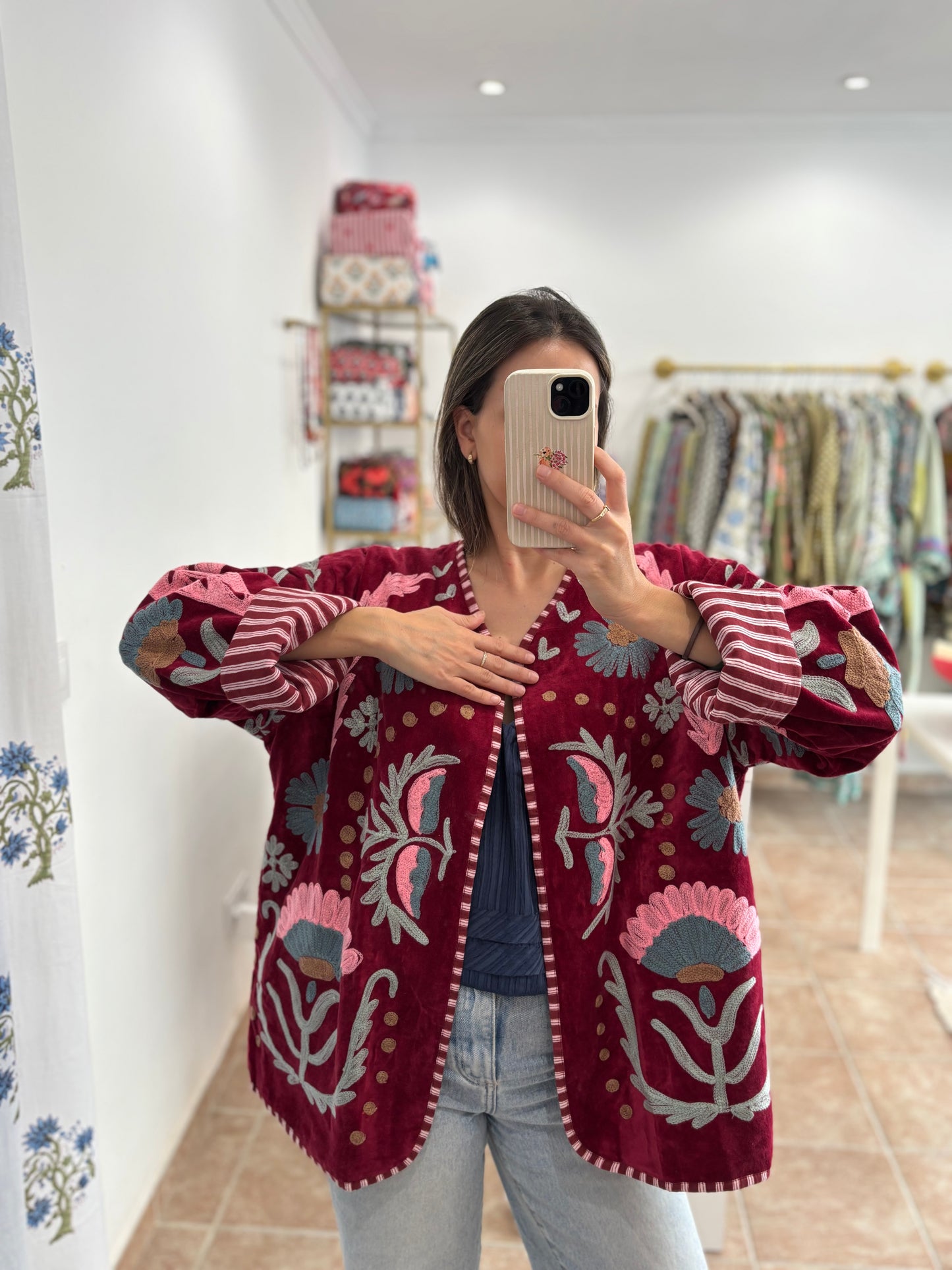 Chaqueta MAIA bordada