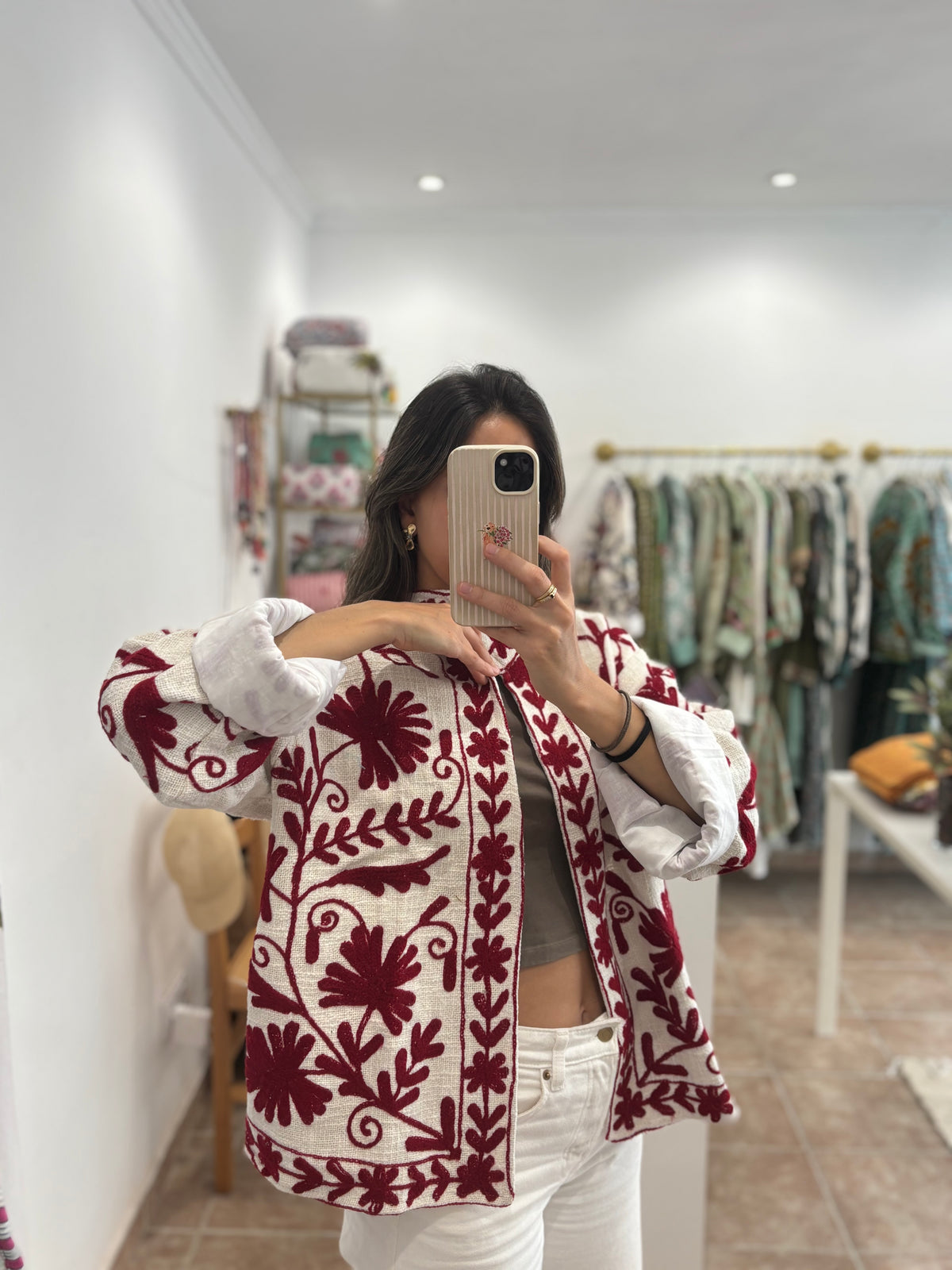 Chaqueta tnt bordada