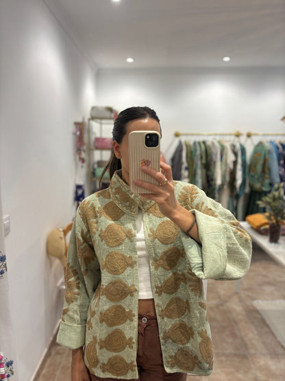 Chaqueta tnt bordada