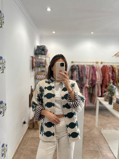 Chaqueta tnt bordada