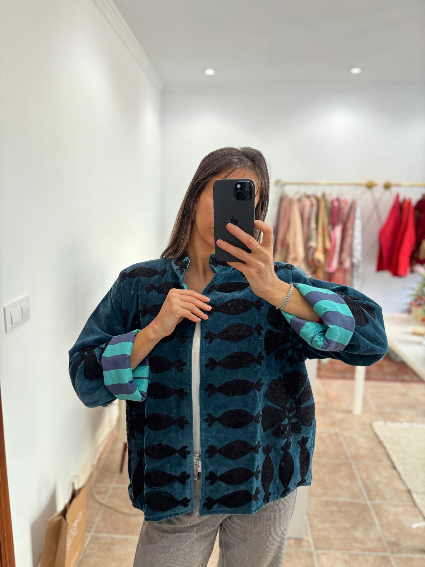 Chaqueta bordada