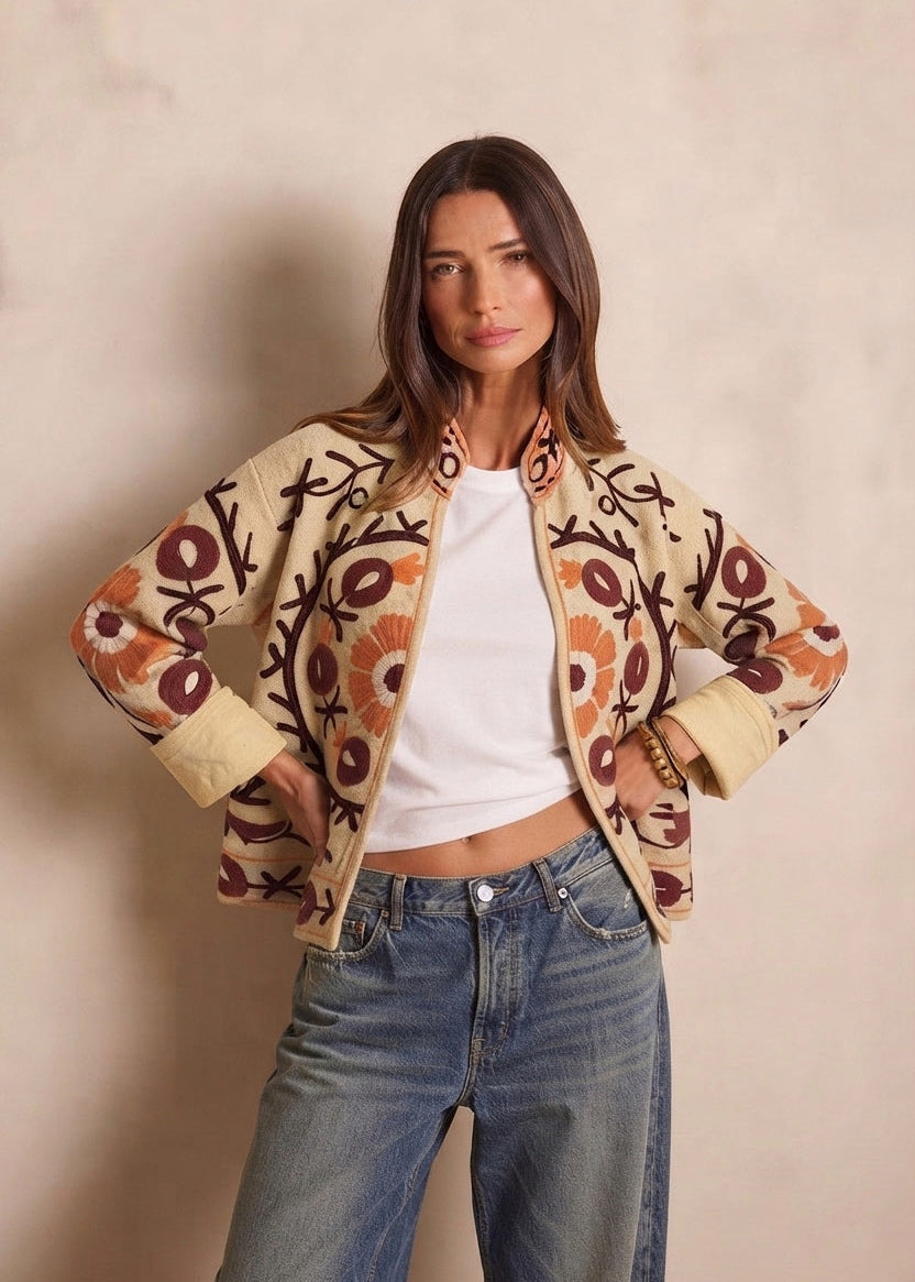 Chaqueta tnt bordada