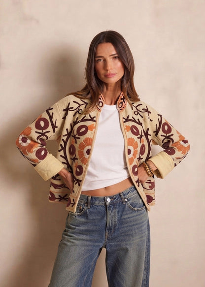 Chaqueta tnt bordada
