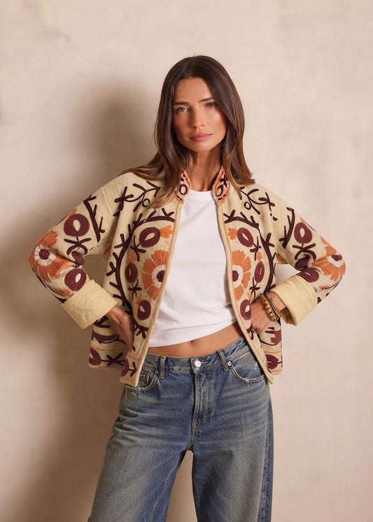 Chaqueta tnt bordada