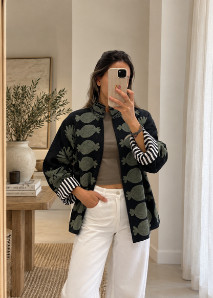 Chaqueta tnt bordada