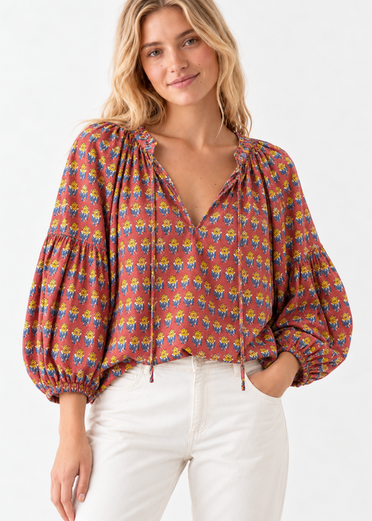 blusa Boho